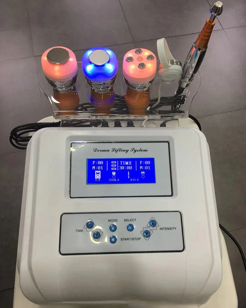 الفوتون Electroporation إبرة الحرة ميزوثيرابي الجلد الوجه آلة رفع العناية بالبشرة ماكينة تجميل الوجه لا إبرة ميزوثيرابي