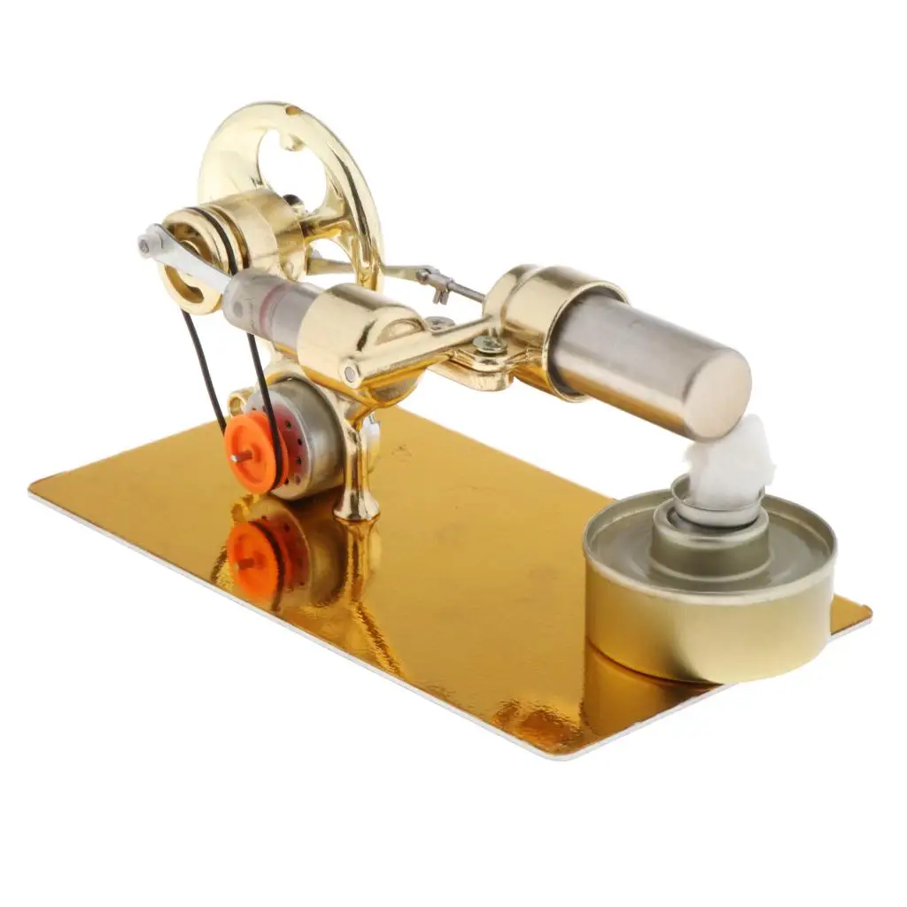 Sterling Engine Model Electric Generator Physical Educational Toy Collection Metal Stirling Engine Model Science Educational Toy