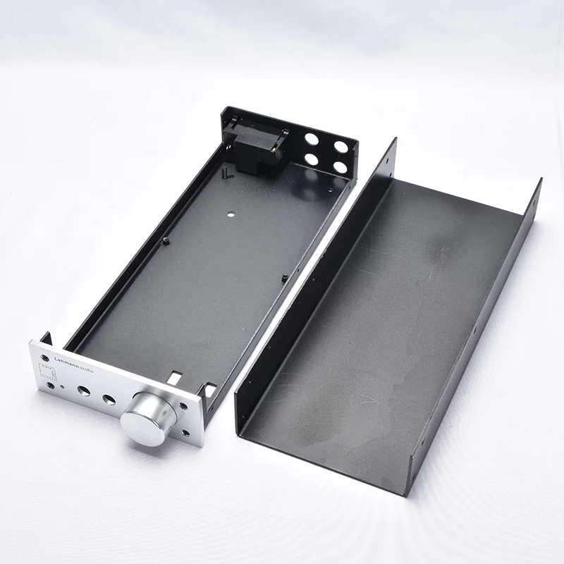 

Lehmann TT650 aluminum panel amplifier chassis headphone DIY box (118*45*278mm)