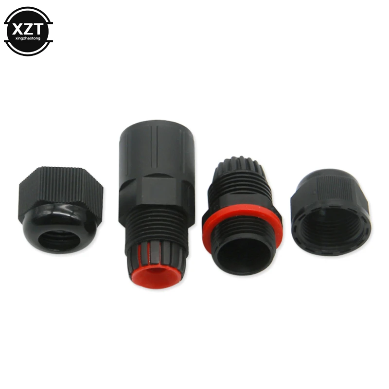 IP68 Waterproof Connector 2/3 Pin Electrical Terminal Adapter Wire Cable Connector Screw and Soldering connector for LED Light