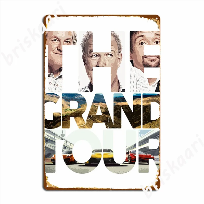 The Grand Tours Jeremy Richard And Hammond Are Back Poster Metal Plaque Wall Pub Custom Wall Wall Decor Tin Sign Posters