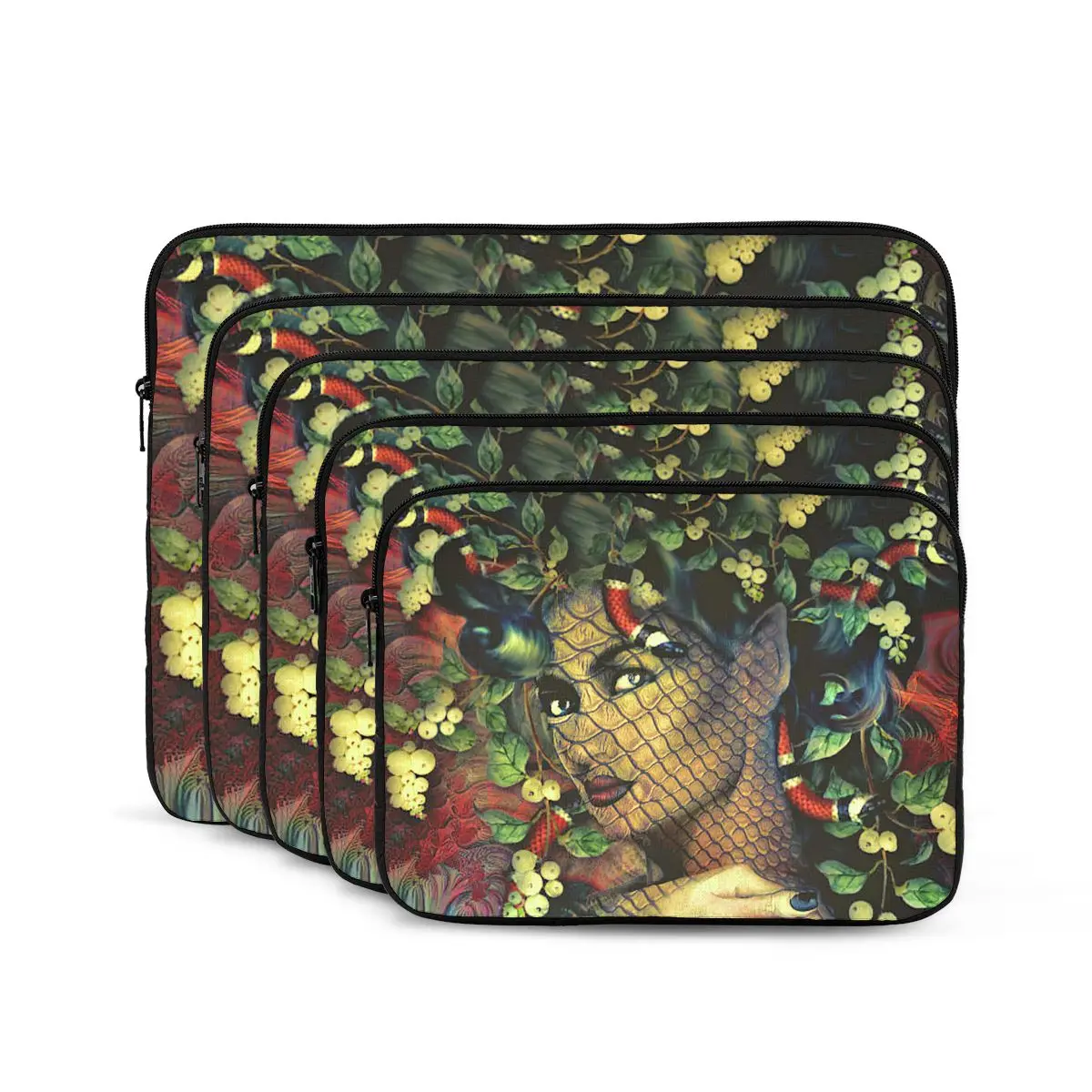 Medusa,The Snake The Woman,Goth Computer ipad Laptop Cover Case17 15 13 12 10 Inch Laptop Sleeve Bag Portable Cover Fundas Pouch