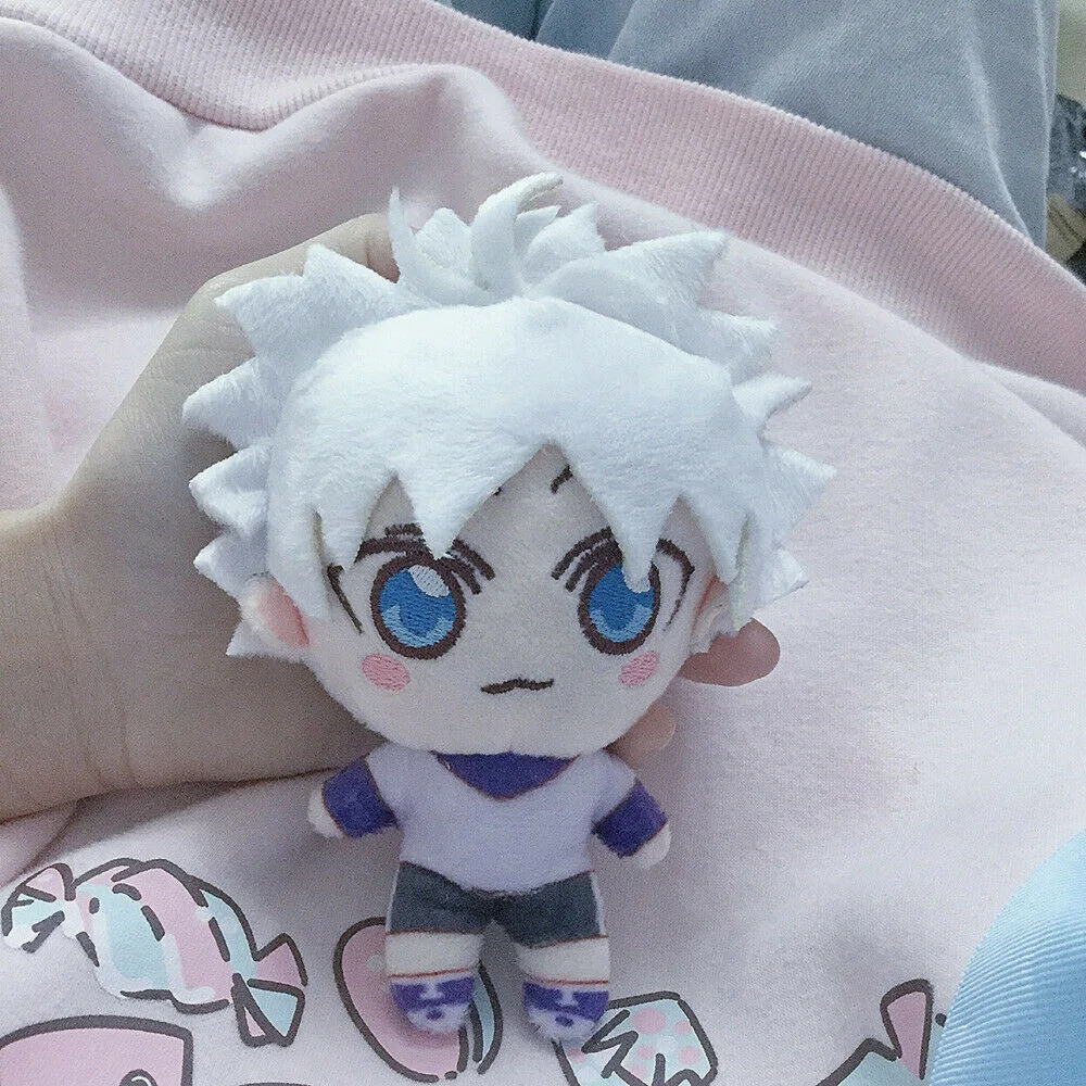 Llavero De Anime Hunter X Hunter Illumi Killua Zoldyck Kulolo Accesorios De Cosplay Juguete De Peluche Relleno Mini Muneca