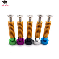 3D Printer Parts Hand Twist Auto Leveling Nuts M4x45  For Ender 3 CR-10 CR-10S 3D Printer Parts Heated Bed Screw Ajustment Nut