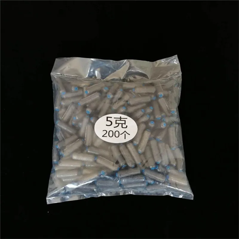 5 sztuk/partia 1g/1.5g/2g/2.5g/3g/3.5g/4g/5g/6g Fishing Lead Sinker zestaw szybka wymiana żyłka akcesoria wędkarskie Pesca