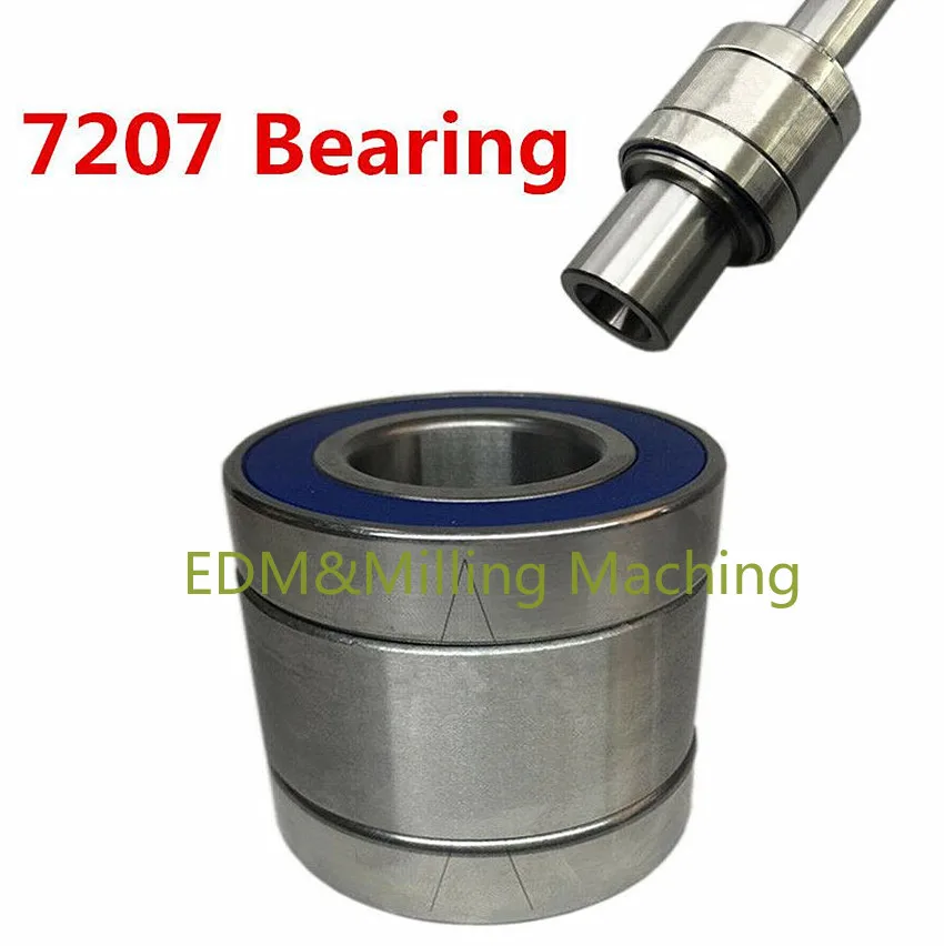 

CNC Milling Machine Part R8 NT30 Spindle 7207DB Bearing Assembly For Bridgeport Mill Tool