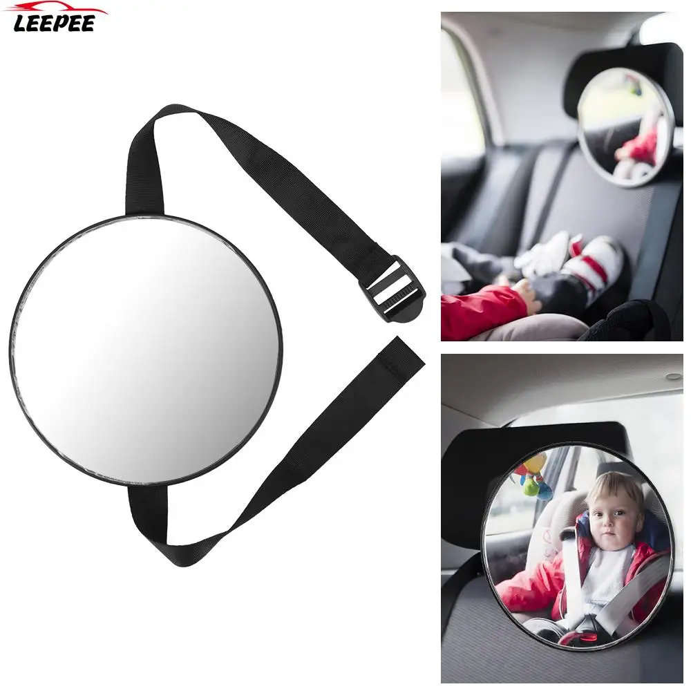 Car Baby Kids Convex Mirror Back Seat Rearview Baby Safety Monitor Children Facing Rear Ward Infant Care Auto Accessories