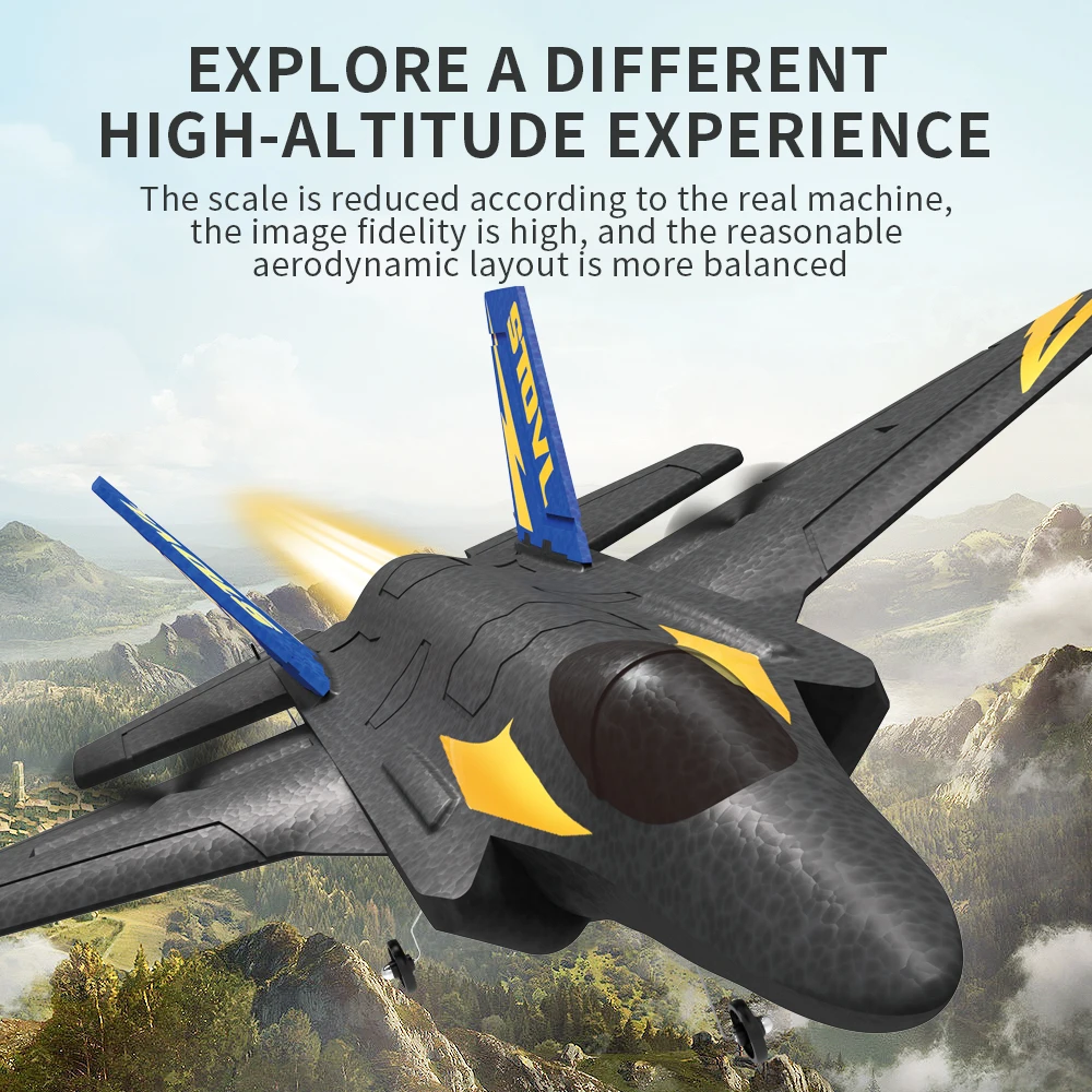 RC Aircraft Airplane Fighter 2.4G 4CH 6-Axis Gyroscope Automatic Balance Rollover EPP RTF Electric Jet RC Glider Toys For Kids