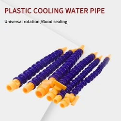 1PCS G2/3/4 300 400 500 600mm Plastic Round Nozzle Adjustable Oil Coolant Hose Flexible Water Oil Cooling Pipes