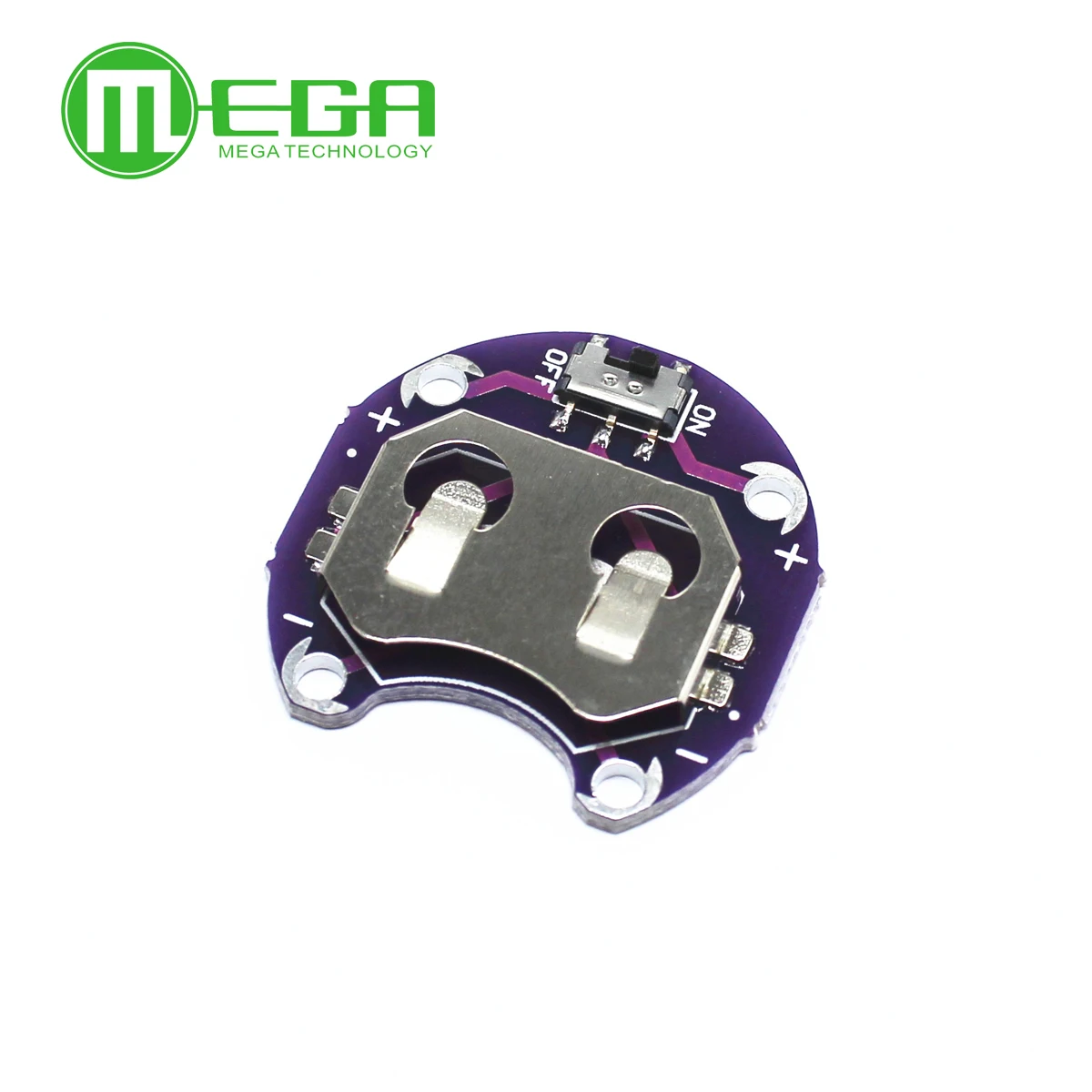 100pcs LilyPad Coin Cell Battery Holder CR2032 Battery Mount Module