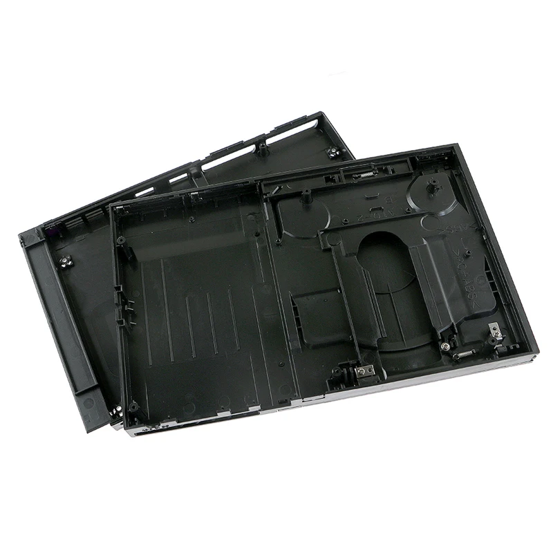 Full Housing Shell OEM untuk PS2 70000 7W konsol Mainframe Cover Case warna hitam