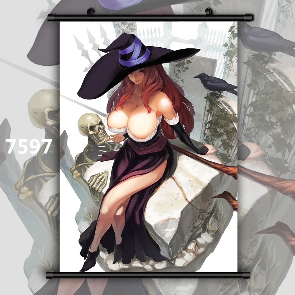 Dragon's Crown Sorceres Anime Manga Wall Poster Anime Posters Canvas Painting Wall Decor Poster Wall Art Picture Home Decor