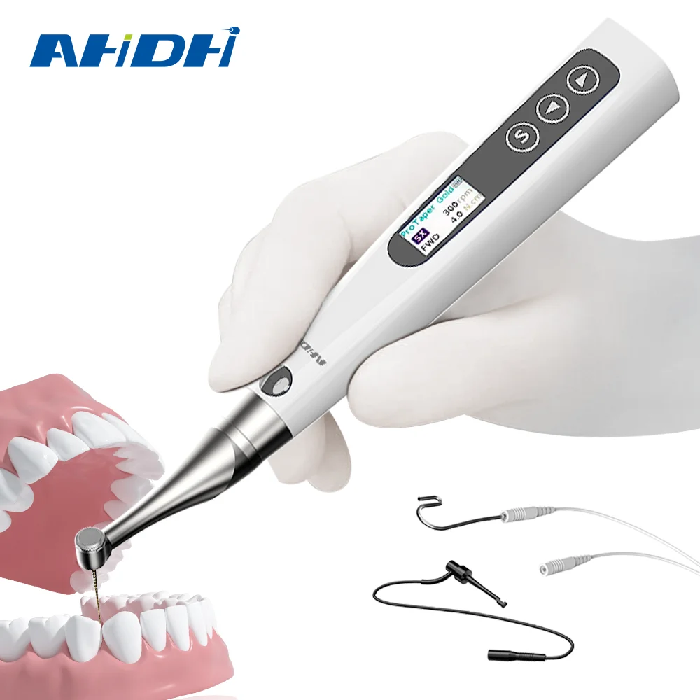 

EP-Pro Brushless Cordless Endodontic 6:1 Contra Angle Endo Motor Apex Locator Dental Surgical Root Canal Tools Instrument