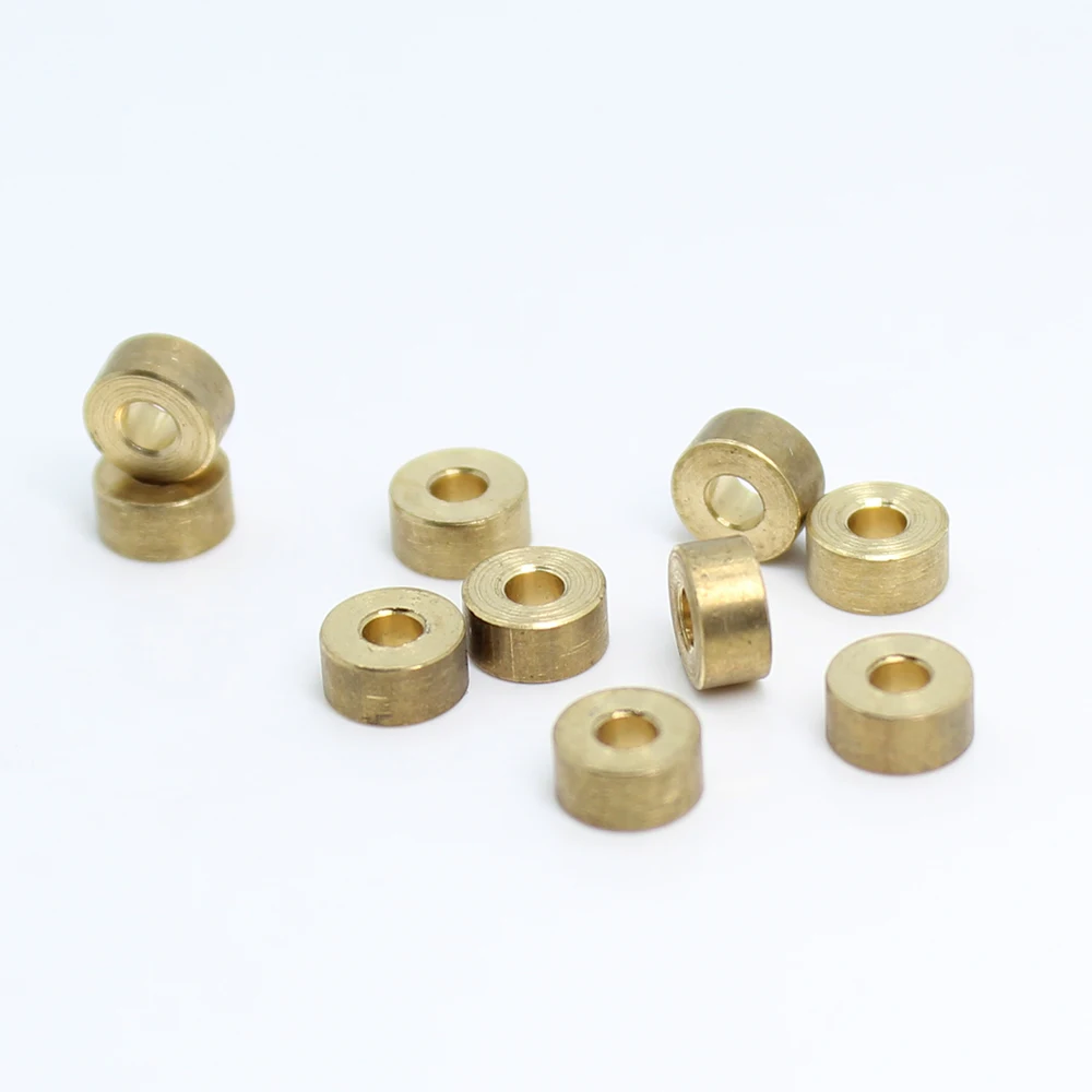 Oil Bearing 5*2B 5*2.5B 6*2.5B 6*3B ( 10 Pcs) Brass Shaft Sleeve Axle Bushing Bearings For DIY RC 4WD Models