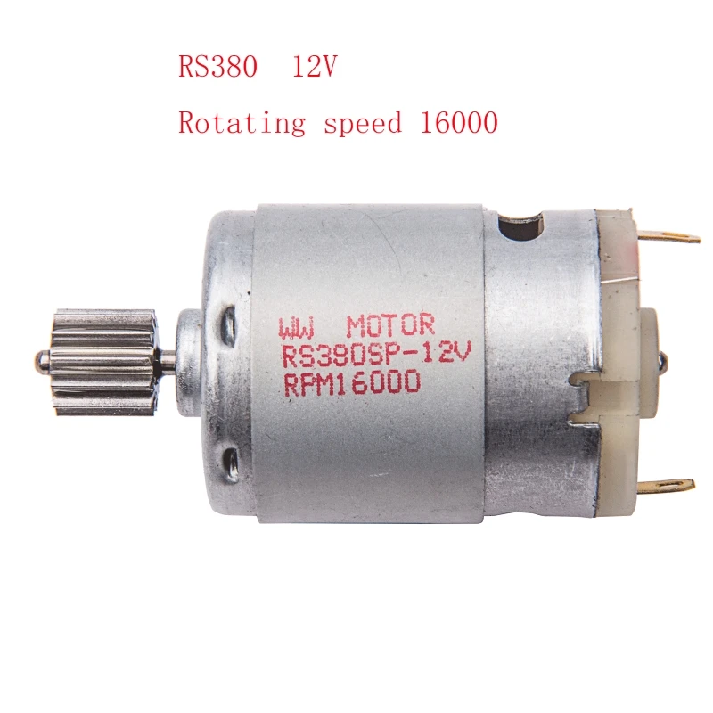 Electric Motor RS 380 390 550 570 Motor Drive Engine Accessory Kids RC Car Children Ride on Toys Replacement Parts