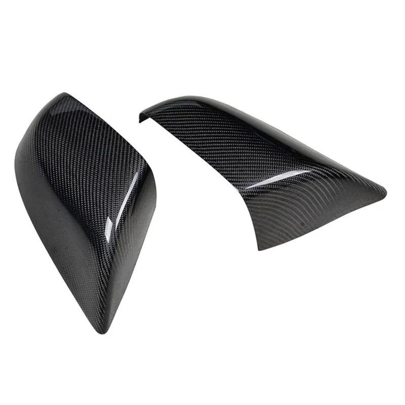 Model S Carbon Fiber Car Outside Wing Mirror Trim Rearview Mirror Cover 3M for Tesla Model S 2012 2013 2014 2015