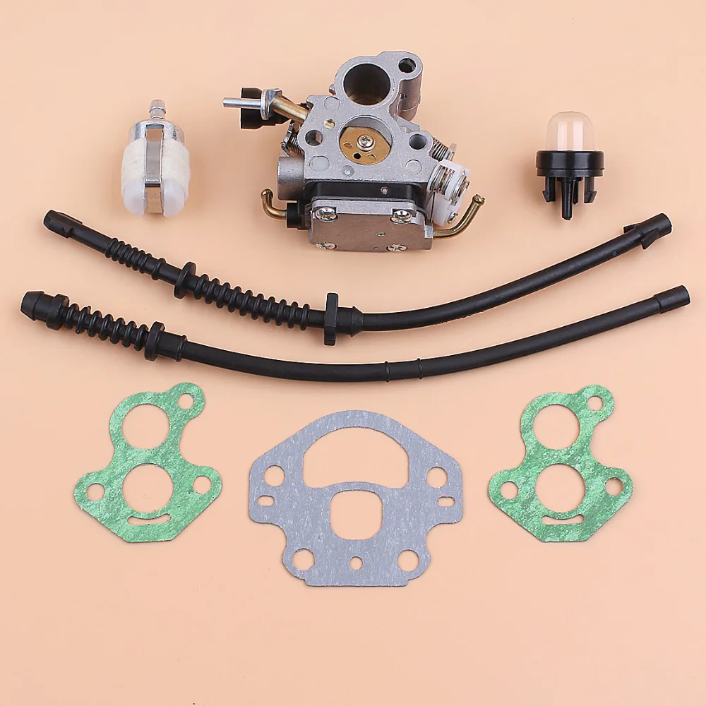 Carburetor Gasket Fuel Hose Filter Kit For Husqvarna 435 440 435E 440E Jonsared CS410 CS2240 Chainsaw Zama C1T-EL41A