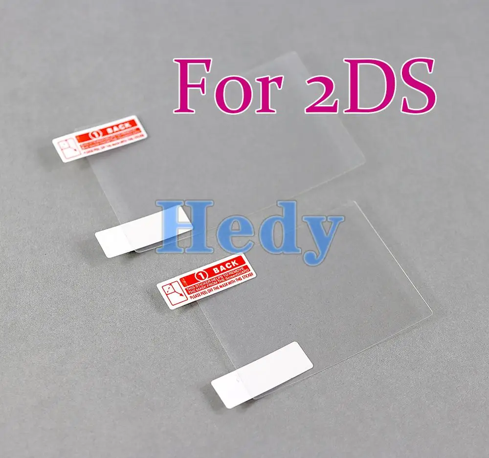 

50Sets LCD Screen Protectors Guard Film For Nintend 2DS Clear Touch Protect Protective Top + Bottom Seal Film For Nintend 2DS