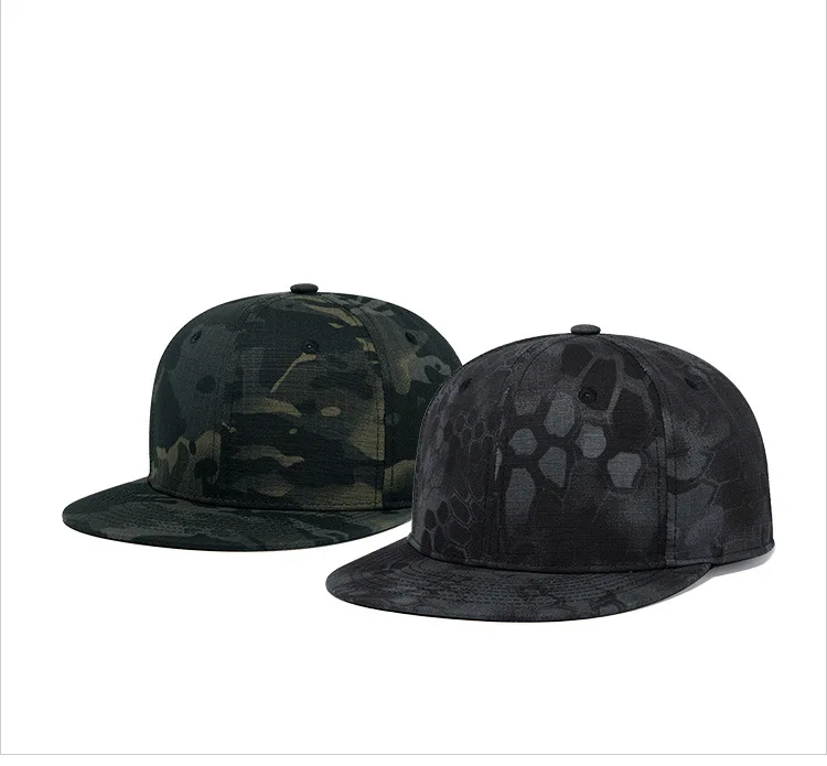 New high-quality camo hip hop cap trendy fashion men baseball cap tactical hat sports summer shade snapback hat