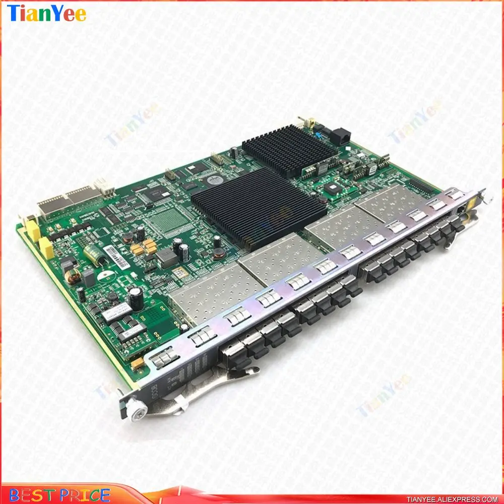 Brand new authentic Fi ber ho me AN 55 16-01 GPON 16-port optical fiber business board GCOB equipped with C+ optical module