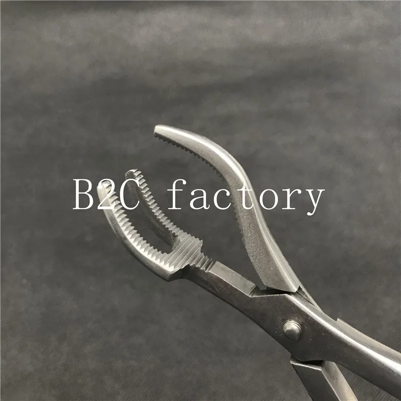 Stainless steel Three-claw reset forceps Veterinary orthopedics Instruments