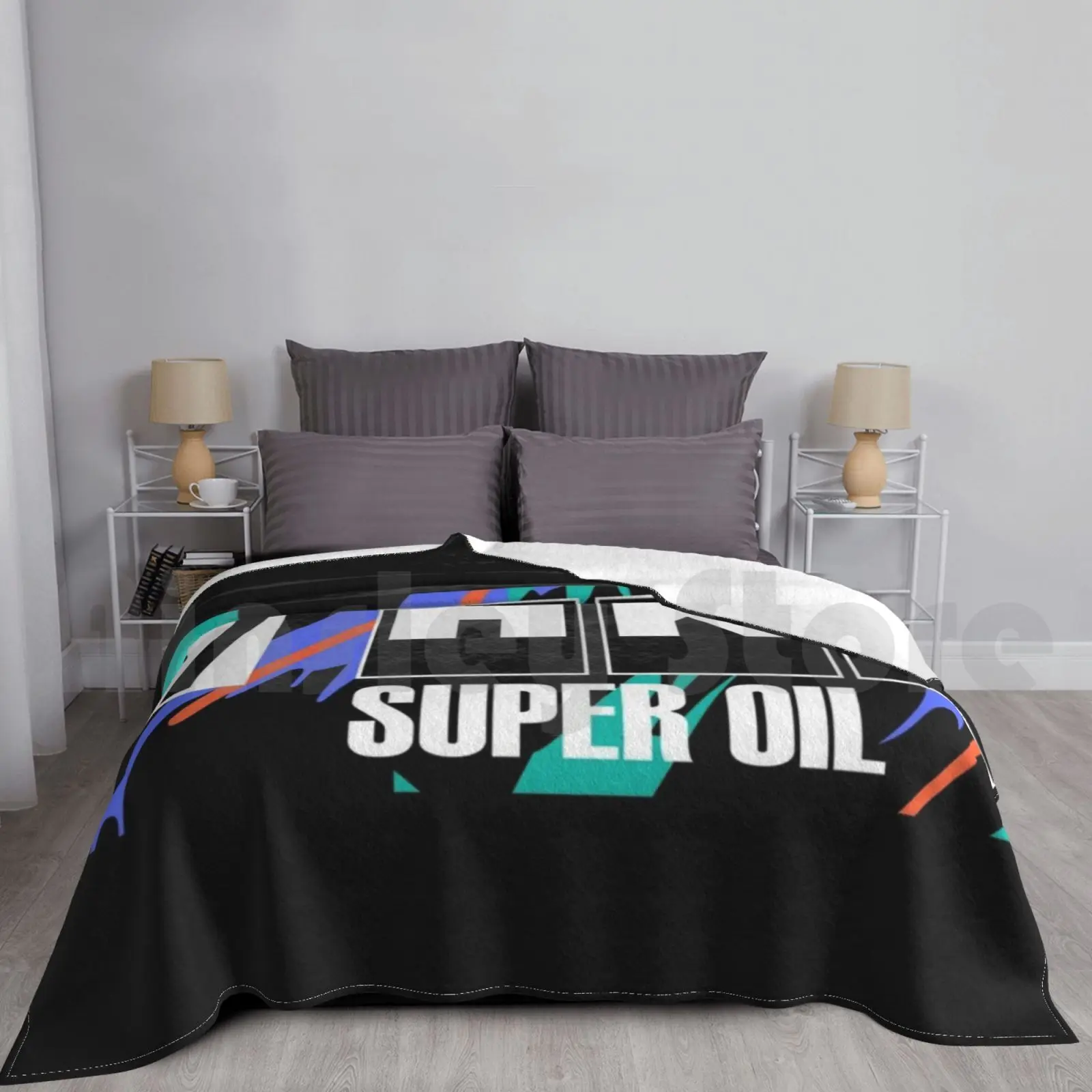 R32 Gt-R Blanket For Sofa Bed Travel Gtr Jdm Jgtc Race Car Car Nissan Skyline Touring Car Group A