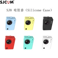 Original Accessoires SJCAM Silicone/Sleeve+Wrist Rope/Lanyard Protective Case/Frame/Cover/Border for SJ8 Pro Plus Action Camera