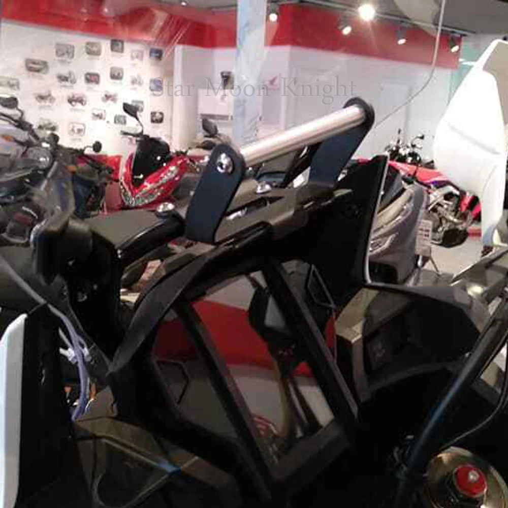 Per Honda Africa Twin CRF1000L 2018-2019 CRF 1000 L supporto per telefono anteriore per moto supporto per telefono GPS staffa per piastra di navigazione