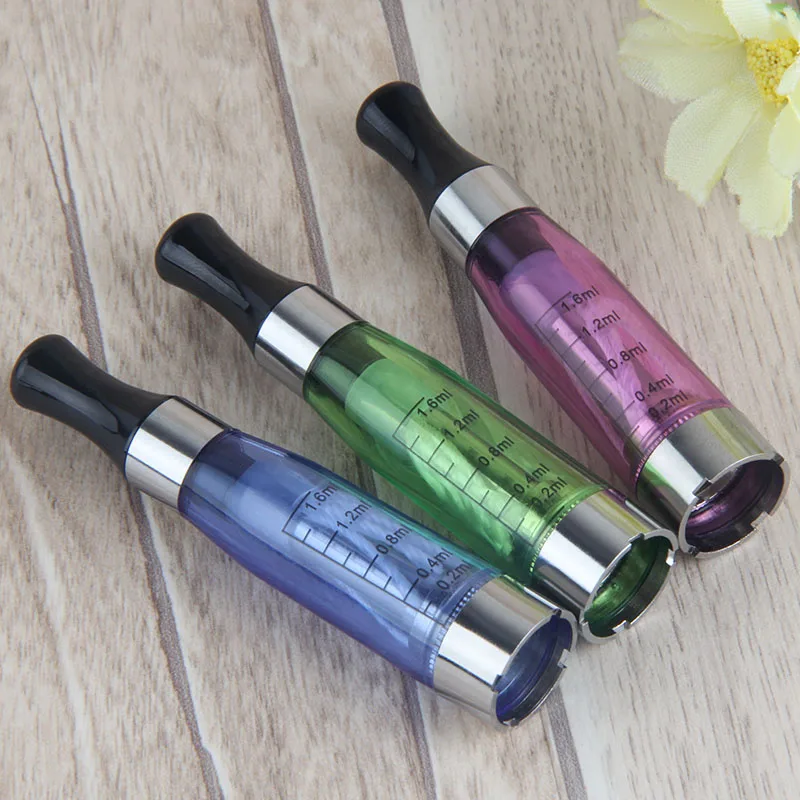 CE4 Atomizer Clearomizer, Précieux, 1.6ml, 8 Couleurs, Ego, Ego-t, Evod Vape Pen, Fil 510, Electronique, Ecygs, Physique, 10Pcs