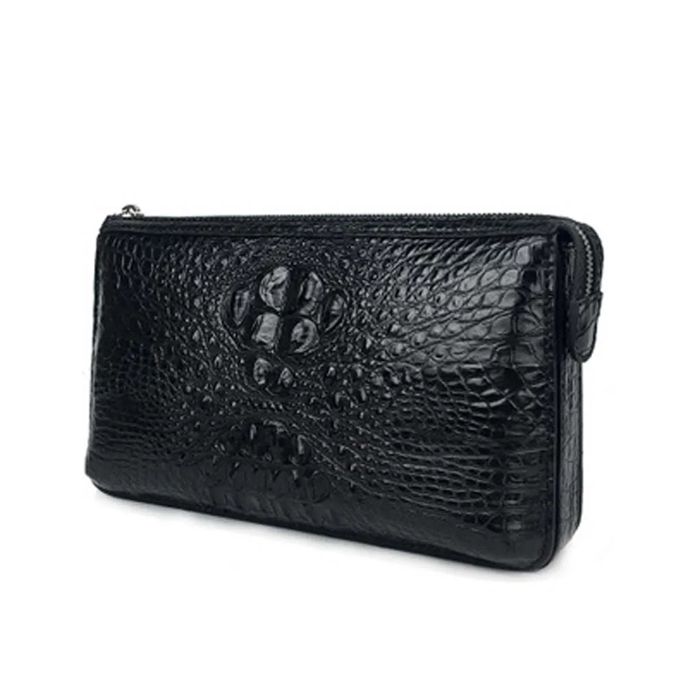 ousidun crocodile  Men clutch  bags  male  business  Hand bag  leisure  fashion  Hand caught men wallet  handbags