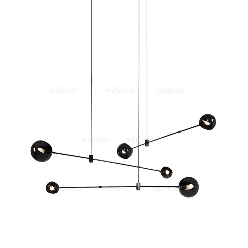 American Style Iron Pendant Light Minimalist Suspension Lamp Hotel Restaurant Lounge Study Bedroom Dinning Room Hanging Lighting