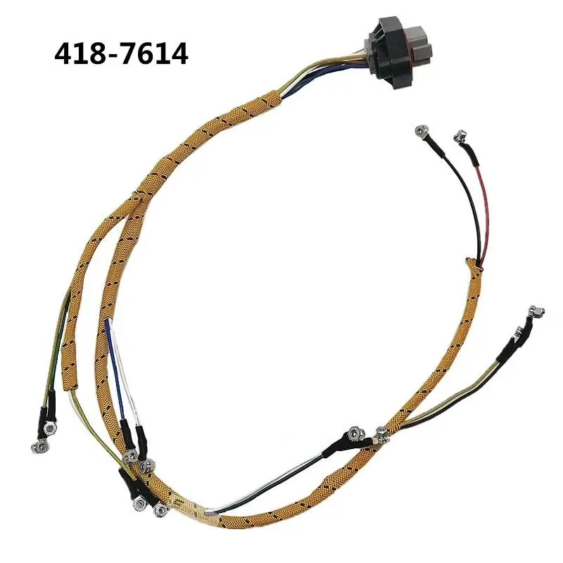 

For Caterpillar Excavator Parts CAT C13 Engine E345D 349D Injector Injector Wiring Harness 418-7614