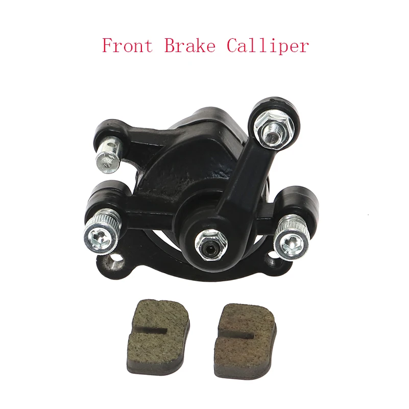 Motorcycle Front Rear Disc Brake Caliper Pads For 43cc 47cc 49cc Mini Moto Kids ATV Quad Minimoto Dirt Pocket Bike Gas Scooter