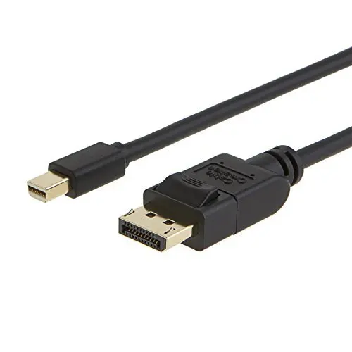 Mini DisplayPort to DisplayPort cable 4K@60Hz, Mini DP (Thunderbolt 2 port) to DP adapter cable, compatible with MacBook,etc.