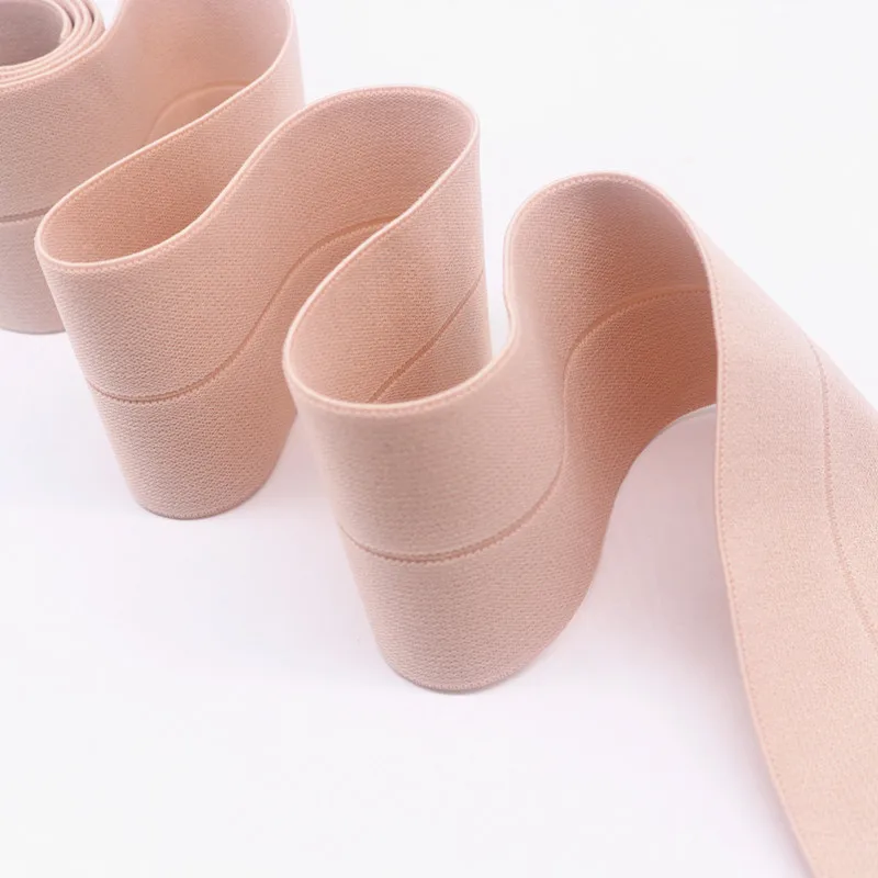 Rubber Band 6cm Fold Over Elastic Bands 60mm Line Spandex Ribbon Sewing Lace Trim Waist Band Garment Accessory 1meter