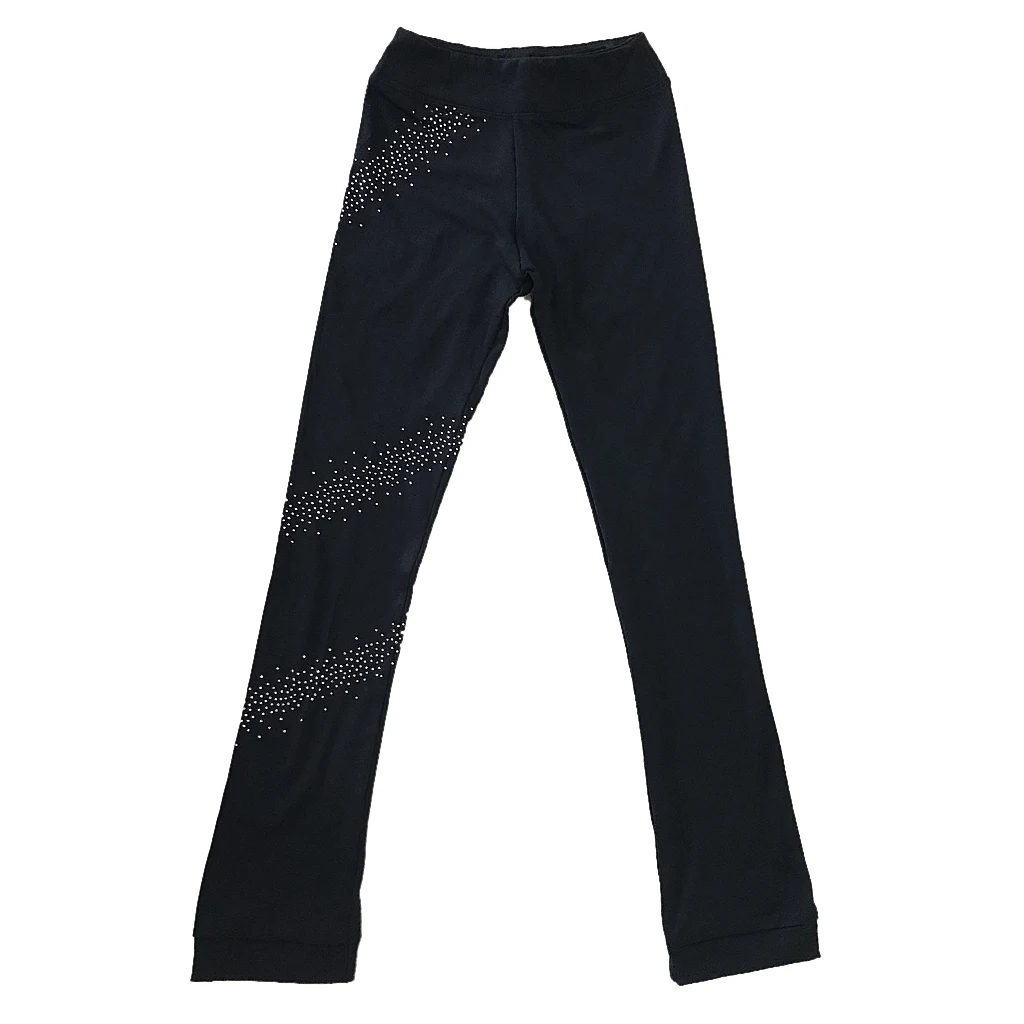 Figure Skating Pants - Ice Skating Leggings Practice Dress Trousers for Women & Girl