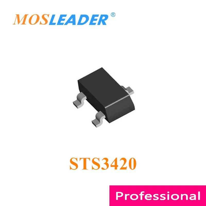 

Mosleader STS3420 SOT23 3000PCS N-Channel 20V 30V Made in China High quality Mosfets