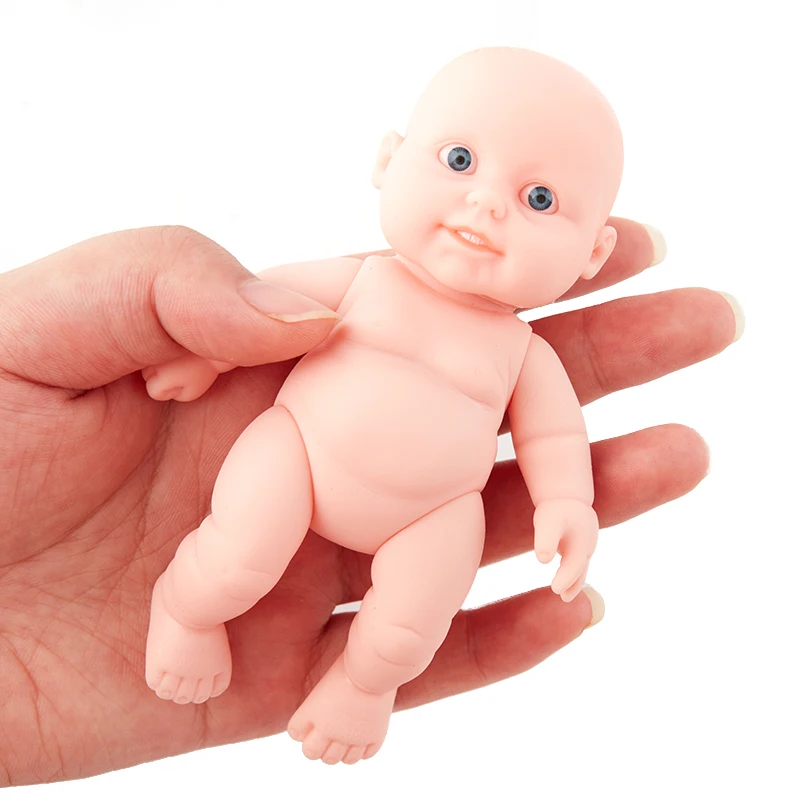 12cm Realistic Baby Doll Vinyl Newborn Infant Simulation Model Kids Toys Gift