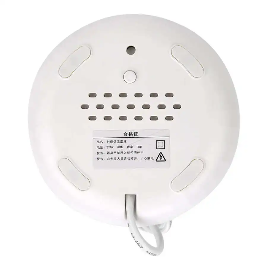 Coussin chauffant électrique thermostatique, chauffe-tasse étanche, contrôle tactile, tasse à café, lait, thé, eau, sous-verre métropolitain