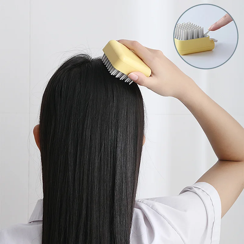 Youpin Shampoo Brush Silicone Shampoo Comb Scratcher Massage Brush Adult Scalp Brush Comb Head Anti-itch Shampoo Tool