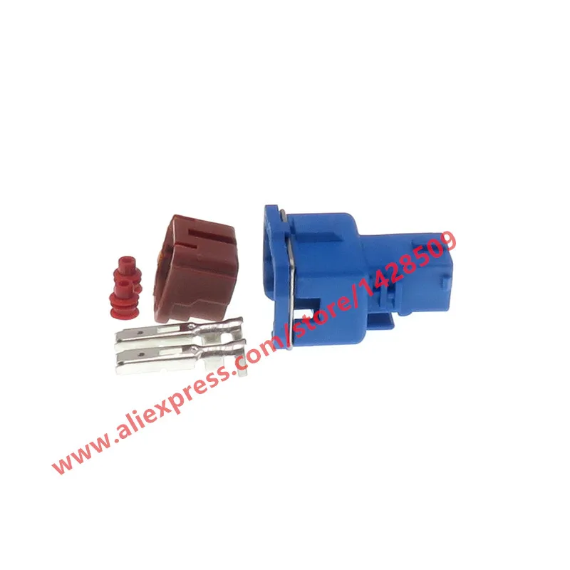 1 Set 2 Pin Knock Detonation Sensor Plug Female Automotive Connector PB186-02326