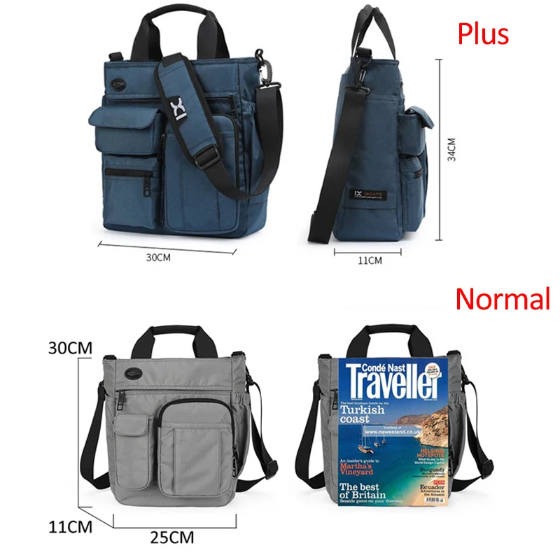 Imagem -06 - Bolsa Mensageiro Multifunções de Ombro para Homens Bolsa de Viagem de Nylon Impermeável Bolsas Grandes Auscultadores Armazenamento para Negócios Xa11c