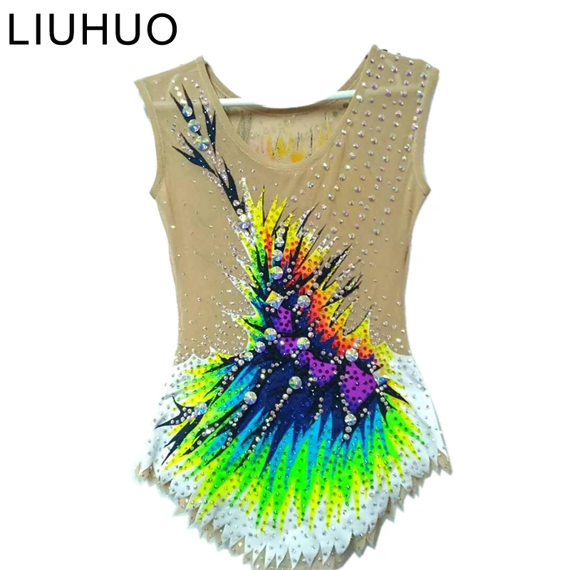 Custom Design Rhythmic leotards Girls Tank Gymnastics leotards Skating dress women Leotards