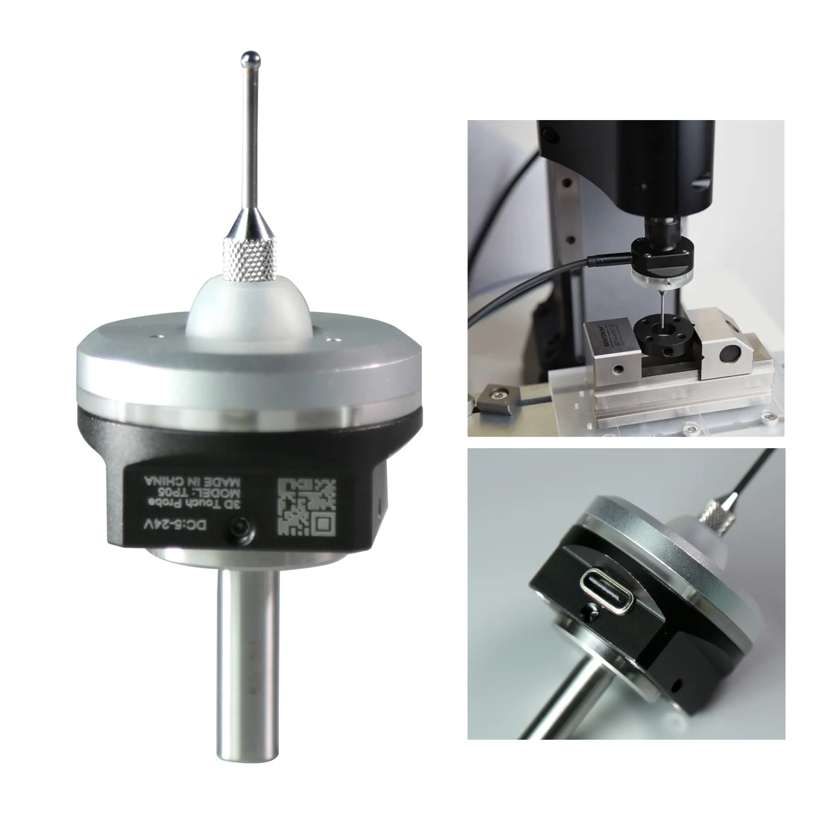 Cnc The Latest V6 Anti-roll 3d Touch Probe Edge Finder Centering Precision Cnc Probe Is Compatible With Mach3 And Grbl