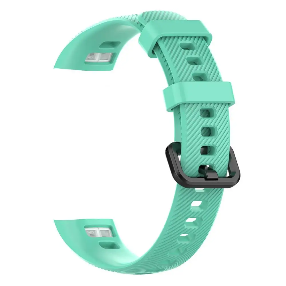 Multicolors Silicone Wrist Strap Bracelet Band Belt Honor Band 5 4 Wristband Accessories Sport Bracelet Smart Watch Strap