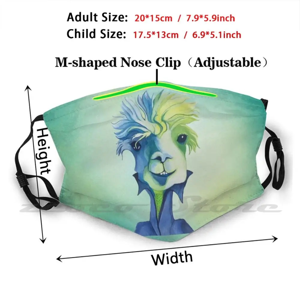 Caesar Waschbar Trending Angepasst Pm 2,5 Filter Maske Alpaka