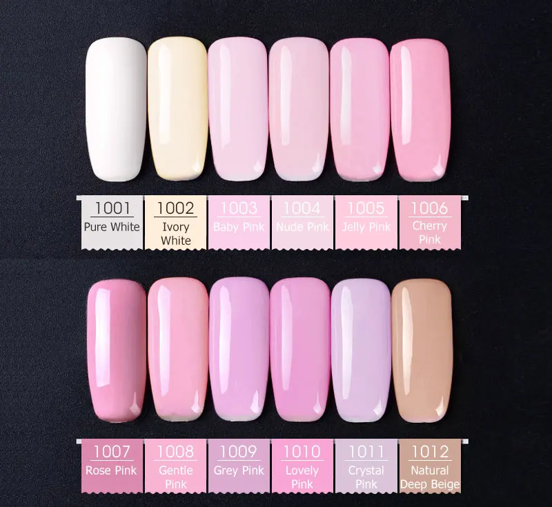 Nail Art Design Maniküre Venalisa 111 Farben 1000 ml Soak Off Emaille Gel Nagellack UV Gel Nagellack Lack Lack Rohstoffe – Detail 2