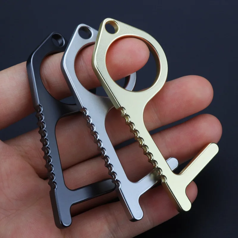 1Pcs EDC Set Mini Multifunctional Key Shape Keychain Slotted Screwdrivers Keyring Bottle Opener Pocket Repair Tackle Accessories