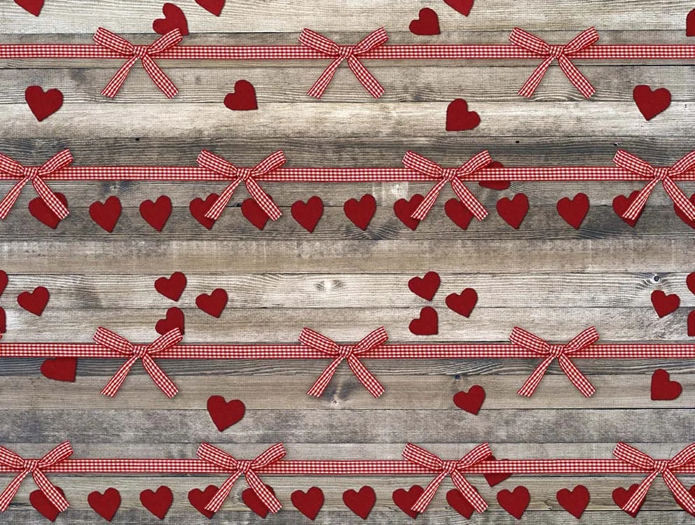 Fondo de fotografía de boda y Día de San Valentín, foco brillante, pared de madera roja, dulce amor, corazón, amantes, Retrato, foto, 14 de febrero