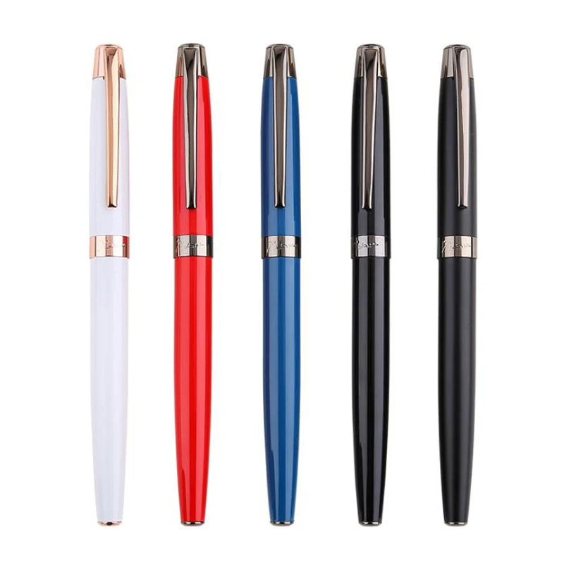 

Picasso Metal Roller Ball Pen 920 Pimio Financial Pen For Office & Home Various Color Portable Writing Pen W/Gift Box New